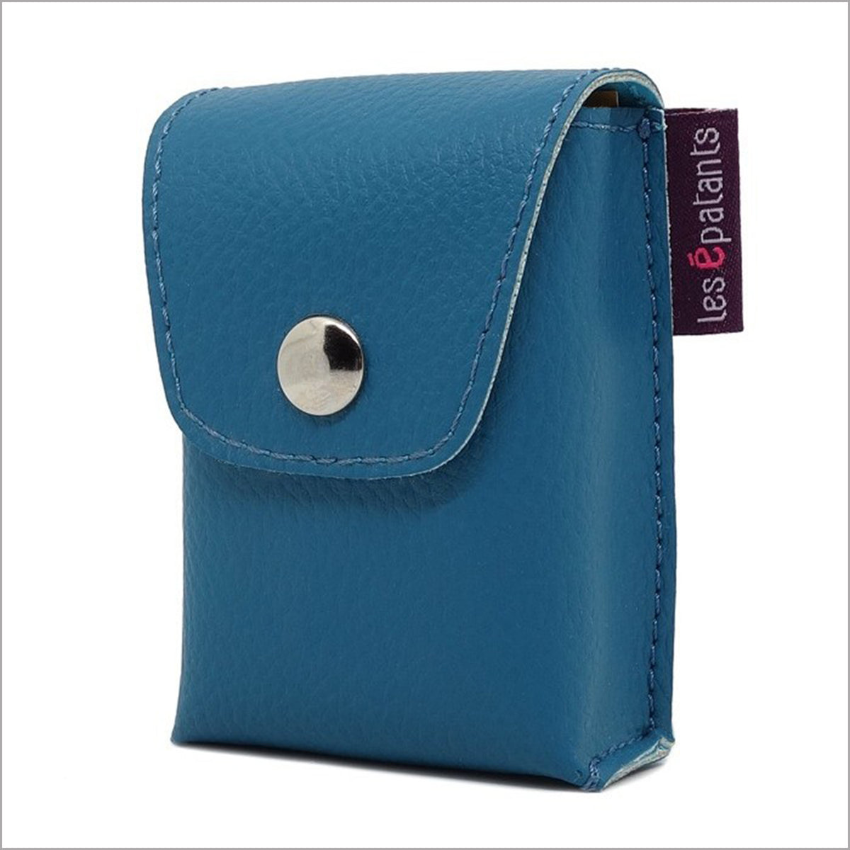 Etui à mouchoirs bicolore en similicuir