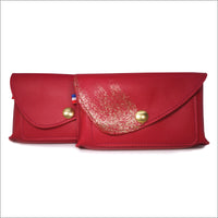 Little companion with 3 compartments golden yellow and nude