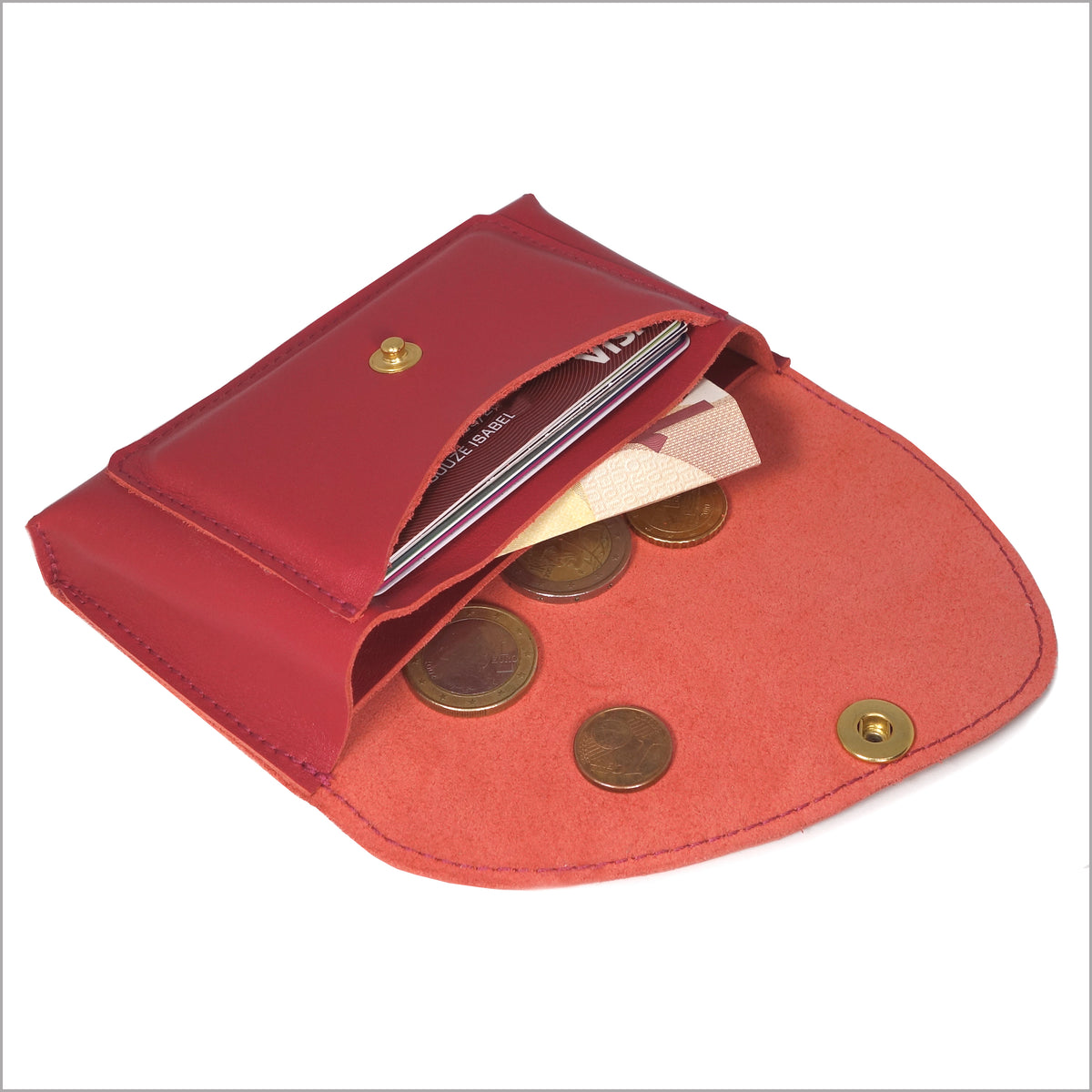 Little companion with 3 compartments golden yellow and nude