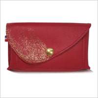Little companion with 3 compartments golden yellow and nude